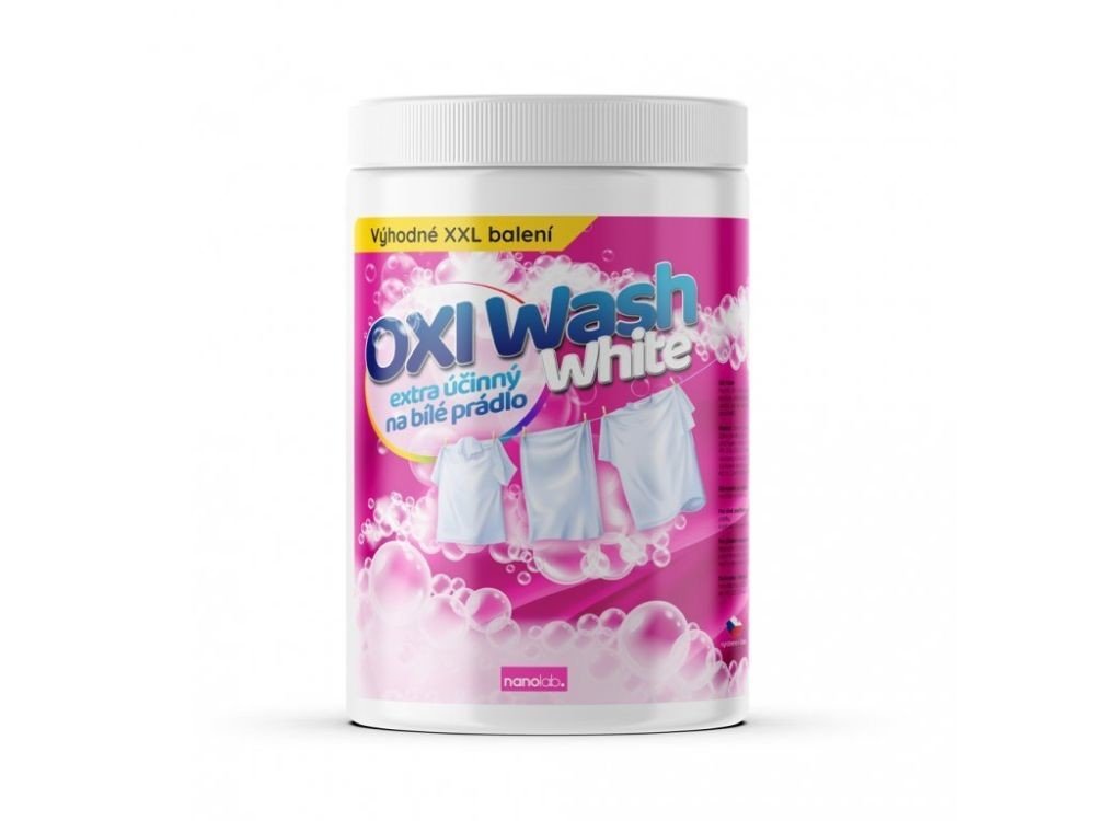 Nanolab OXI Wash na bílé prádlo Hmotnost: 1 kg