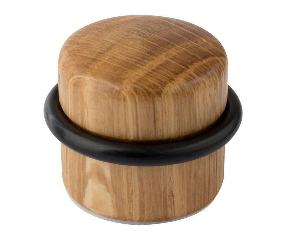 Zarážka dveří válec dřevo Walteco - dub