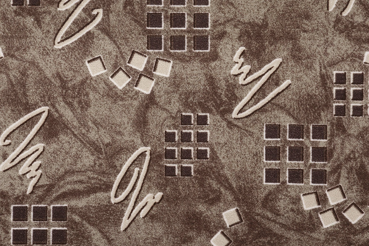 AKCE: 138x106 cm Metrážový koberec Roines brown - Bez obšití cm Sintelon koberce