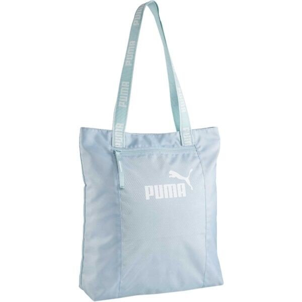 Puma CORE BASE SHOPPER Dámská taška, světle modrá, veľkosť UNI