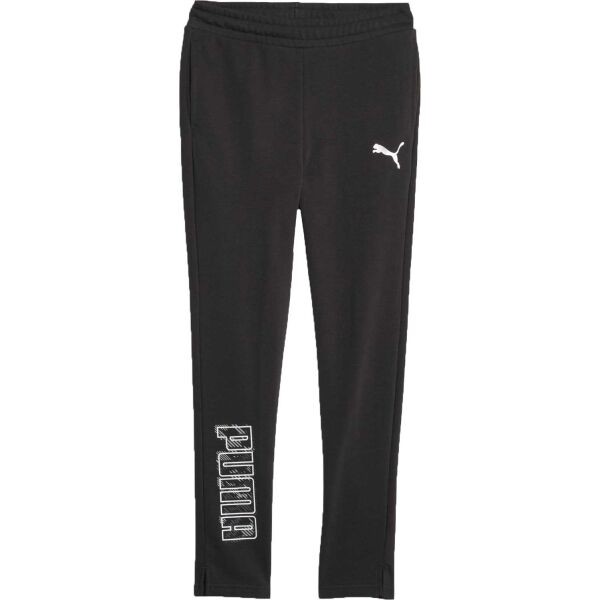 Puma ACTIVE SPORTS PANTS Dětské tepláky, černá, veľkosť 152