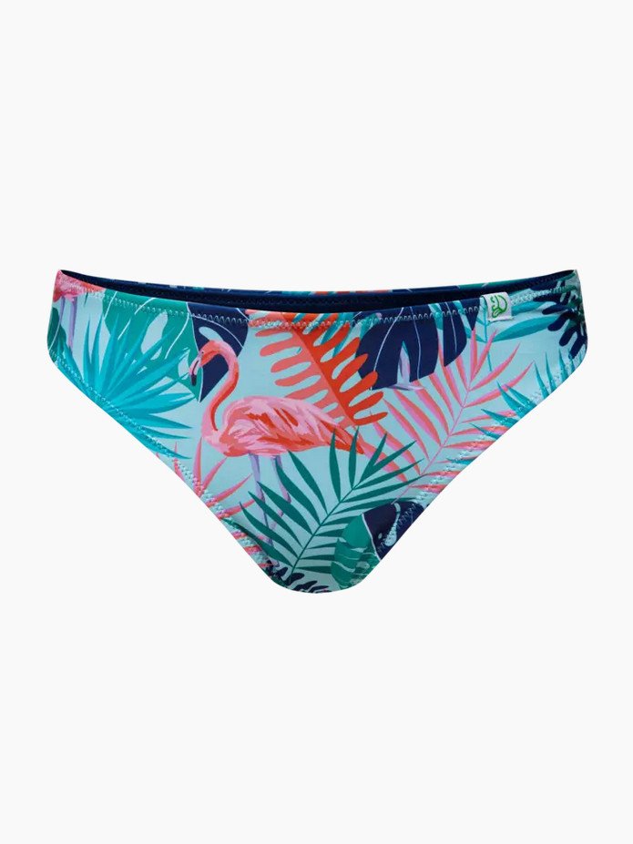 Veselé dámské plavkové kalhotky Dedoles Divoký plameňák (D-F-SCL-S-BBF-C-1212) XL