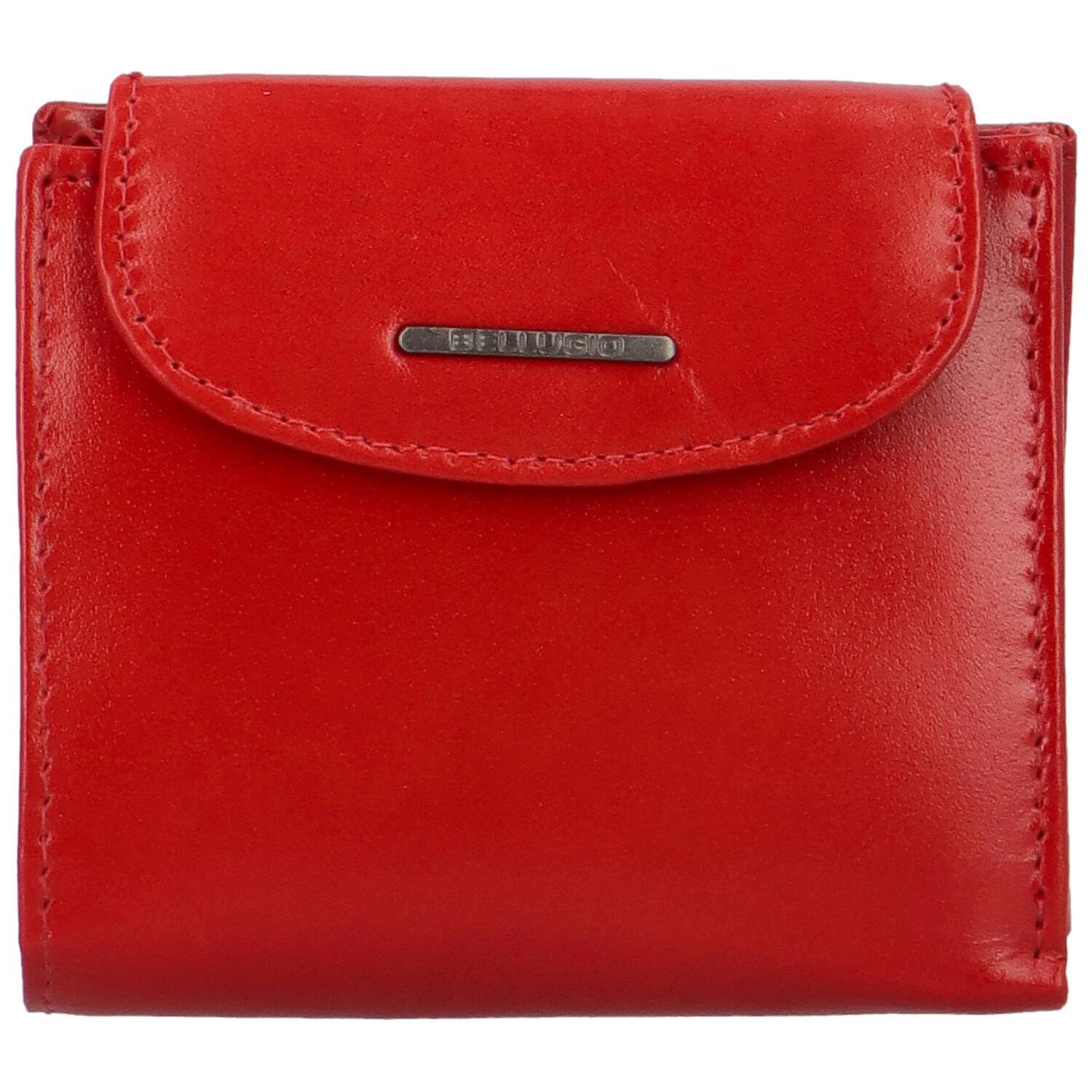 Dámská kožená peněženka červená - Bellugio Werisia červená