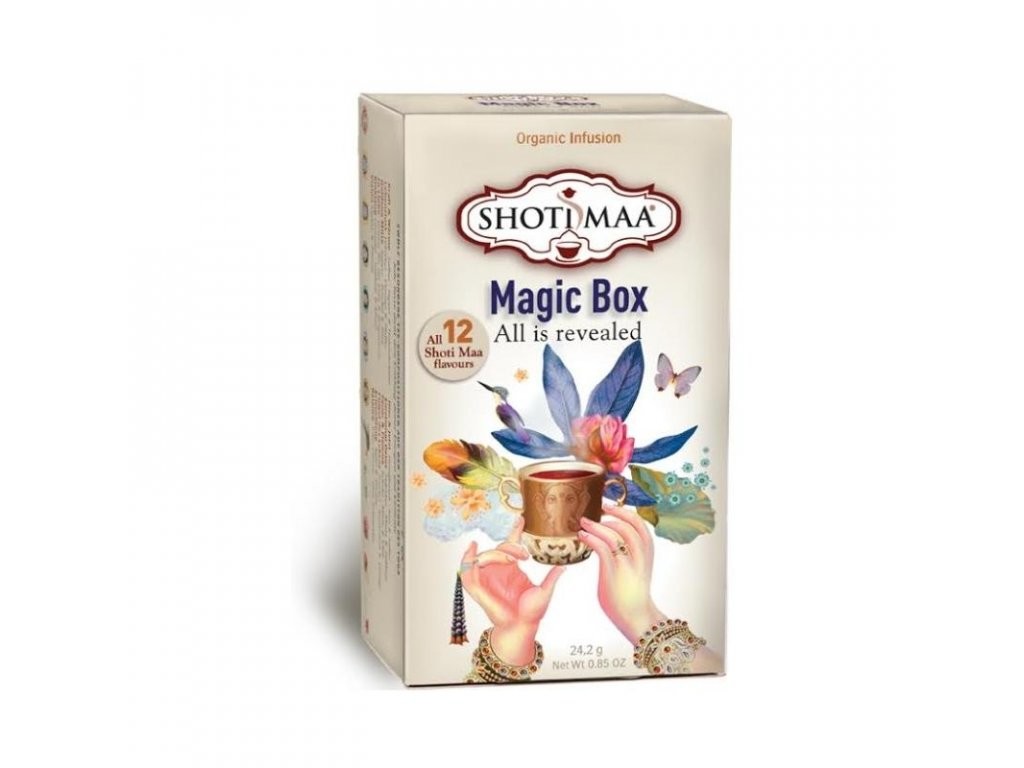Shoti Maa ČAJE HARI MAGIC BOX BIO PORCOVANÉ 23,8 g