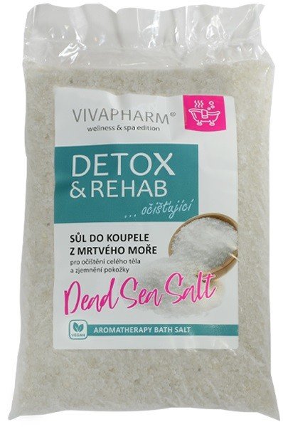 Vivaco VivaPharm Sůl z mrtvého moře DETOX & REHAB 1000 g