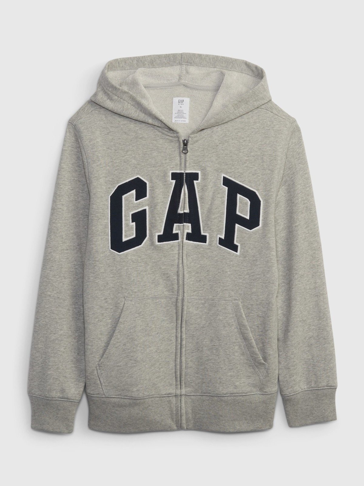 GAP Dětská mikina french terry logo - Kluci