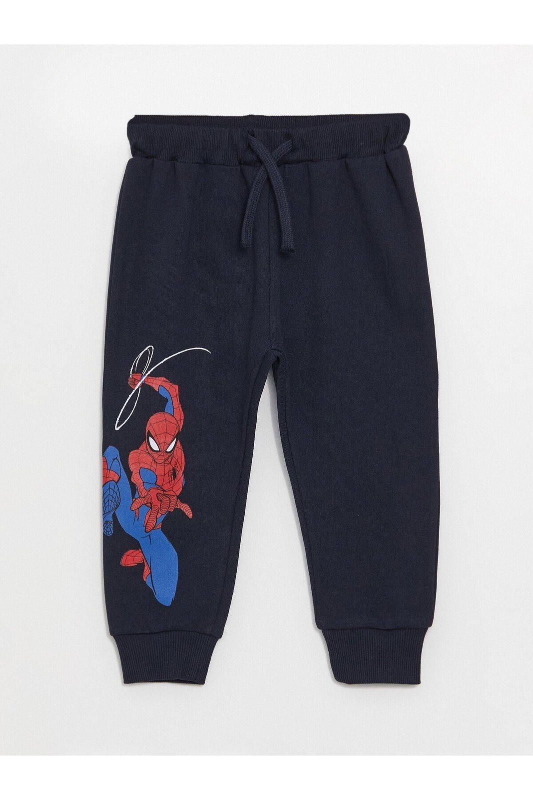 LC Waikiki Baby Boy Tracksuit Bottom With Elastic Waist Spiderman Print