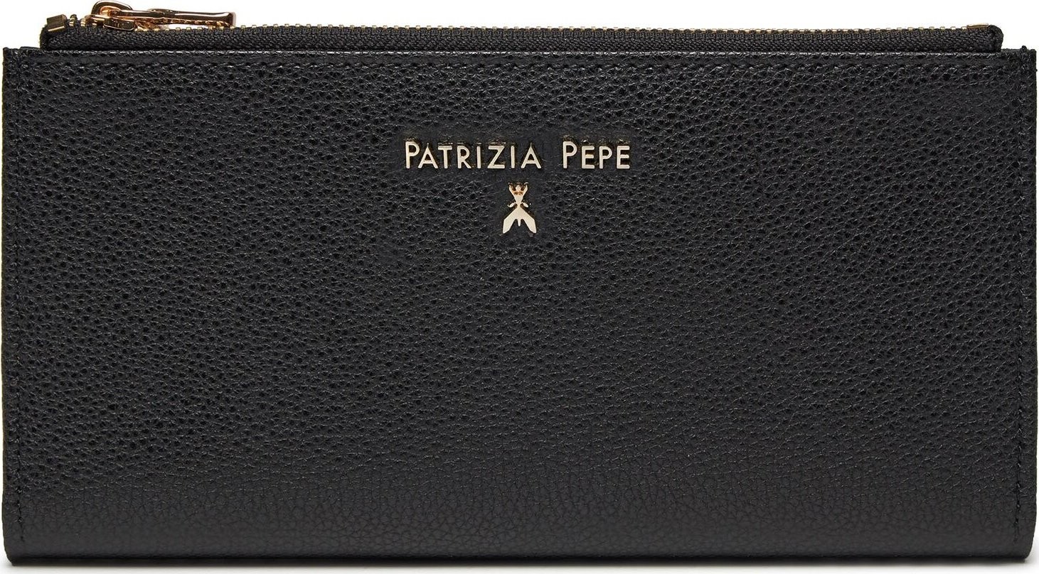 Velká dámská peněženka Patrizia Pepe 8Q0023/L001-K103 Nero