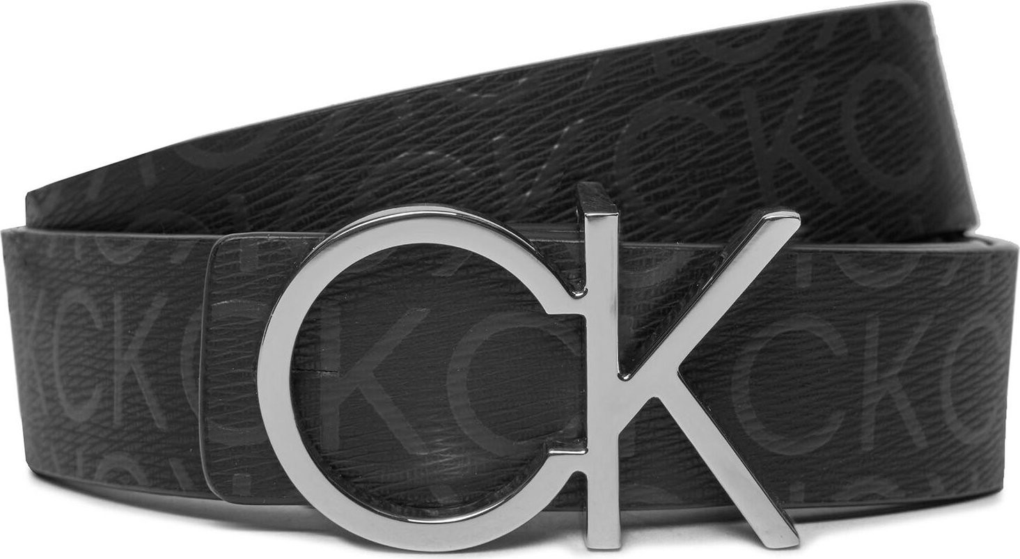 Dámský pásek Calvin Klein Ck Reversible Belt 3.0 Epi Mono K60K611901 Black Epi Mono/Black 0GJ