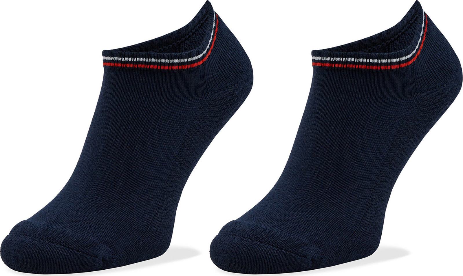 Sada 2 párů kotníkových ponožek unisex Tommy Hilfiger 701228178 Dark Navy 002