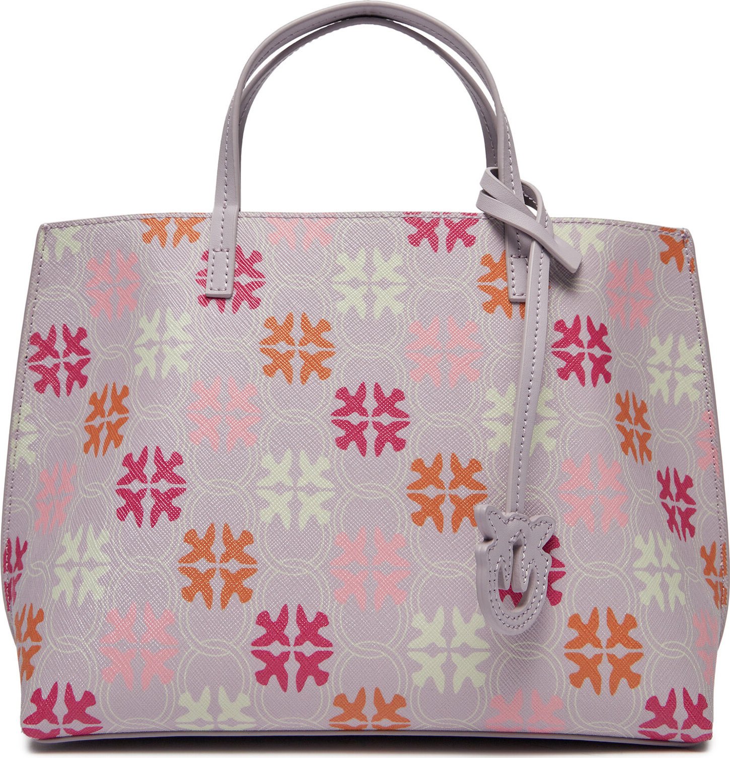 Kabelka Pinko Carrie Shopper Classic PE 24 PLTT 102833 A1EM Lilla/Fucs WN2Q