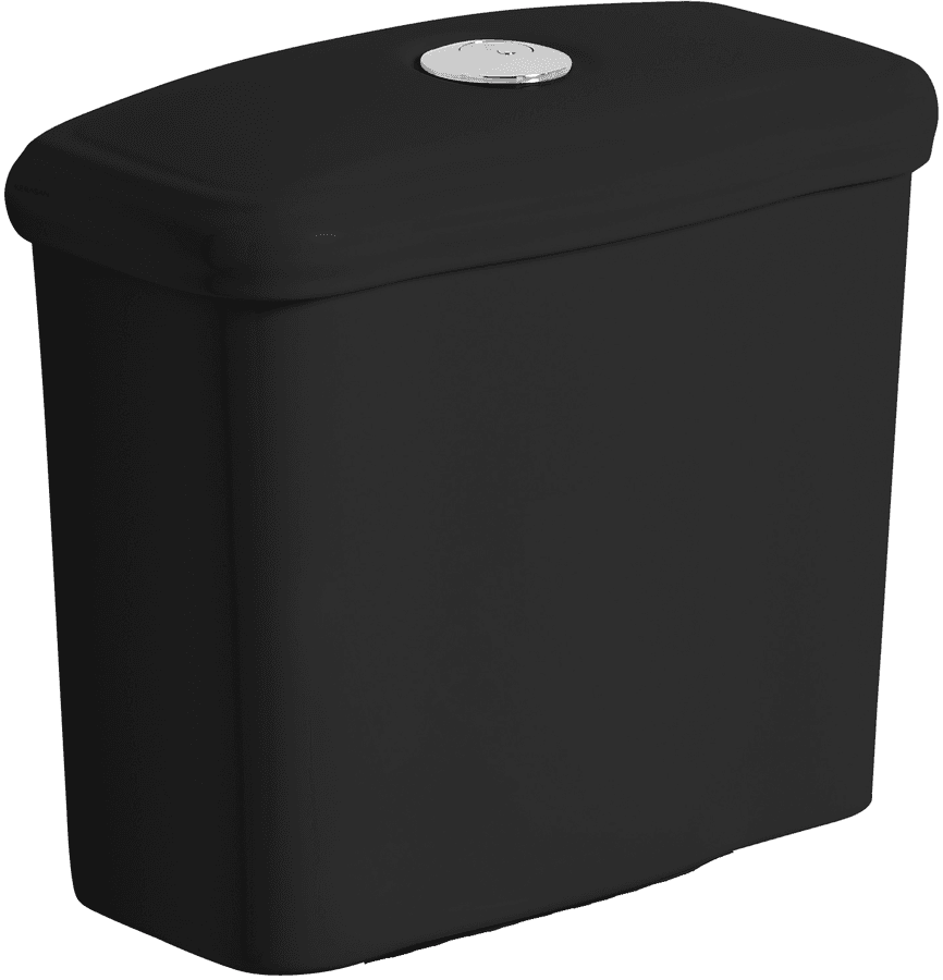 Kerasan RETRO nádržka k WC kombi, černá mat