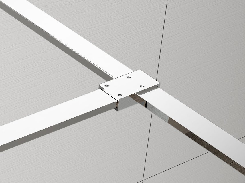 Polysan ESCA T- spojka vzpěr, chrom