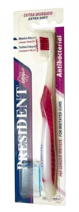 PresiDent Antibacterial Extra Soft Zubní kartáček