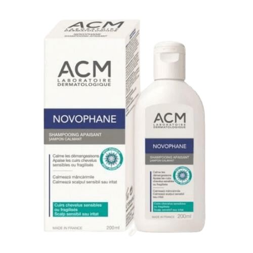 ACM Novophane zklidňující šampon pro citlivou nebo podrážděnou pokožku hlavy 200 ml