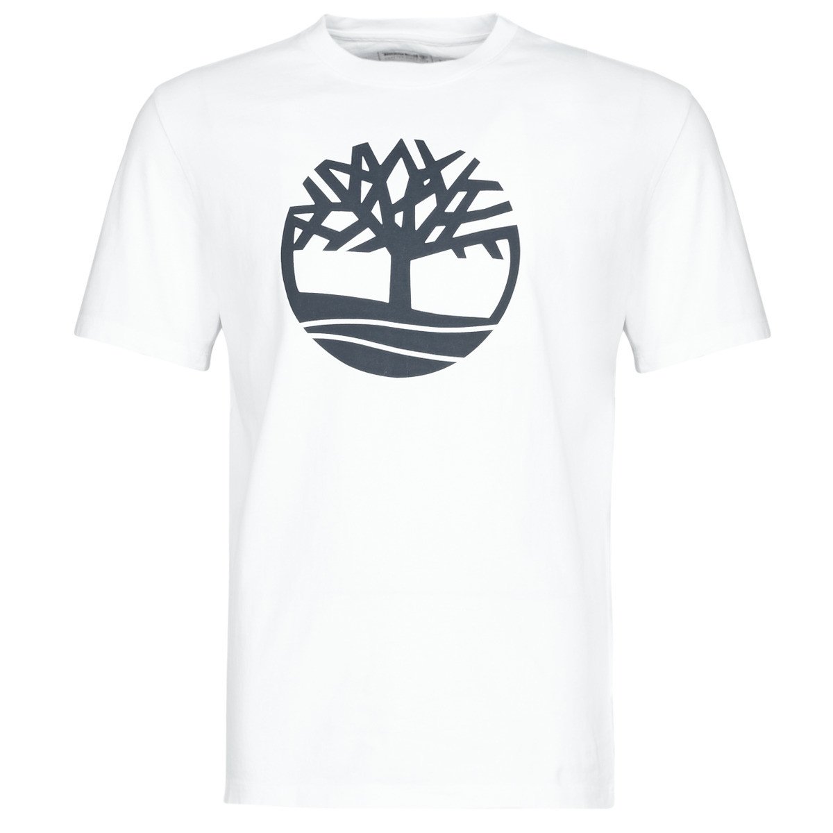 Timberland  SS KENNEBEC RIVER BRAND TREE TEE  Bílá