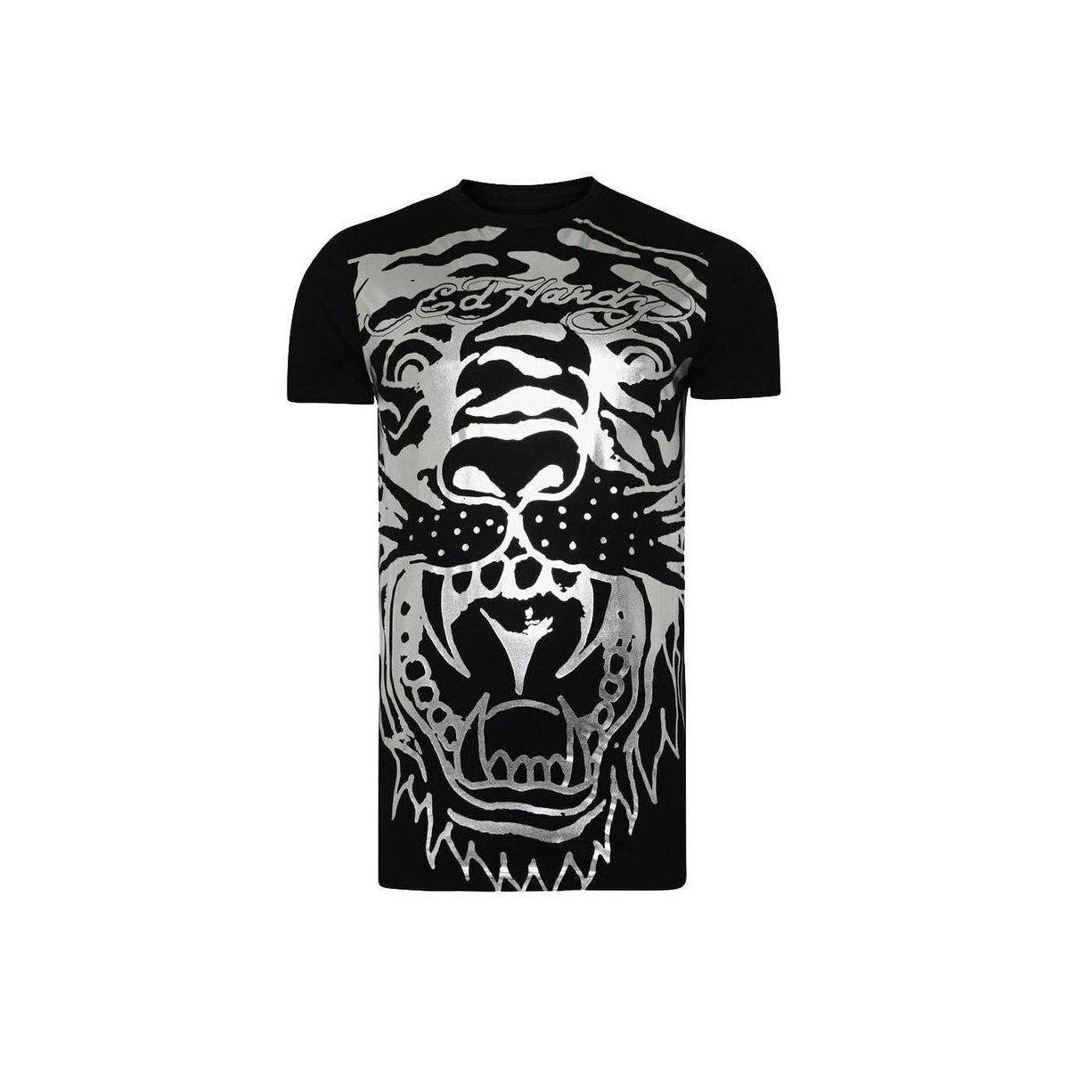 Ed Hardy  Big-tiger t-shirt  Černá