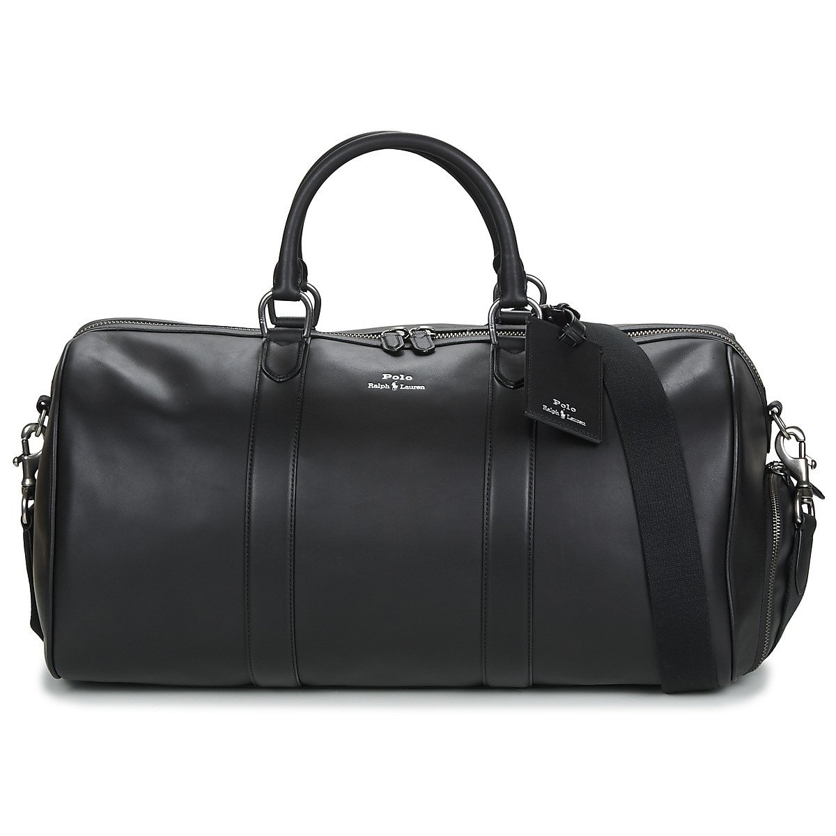 Polo Ralph Lauren  DUFFLE DUFFLE SMOOTH LEATHER  Černá