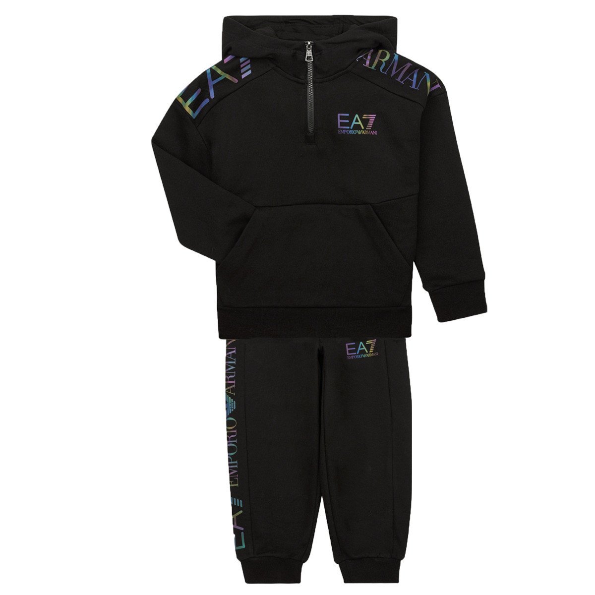 Emporio Armani EA7  LOGO SERIES TRACKSUIT  Černá