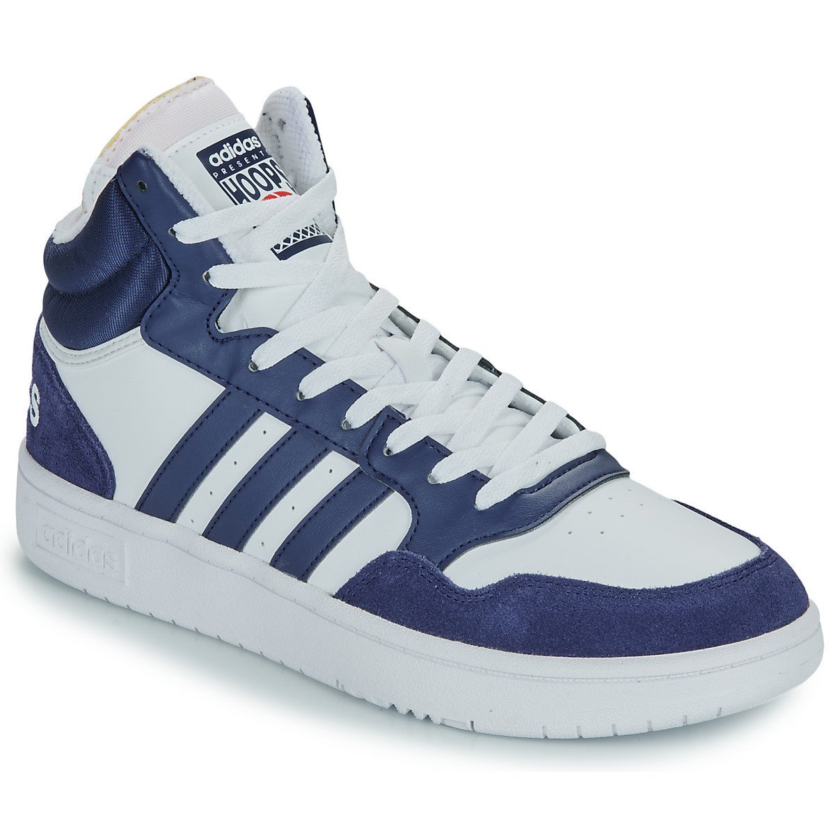 adidas  HOOPS 3.0 MID  Tmavě modrá