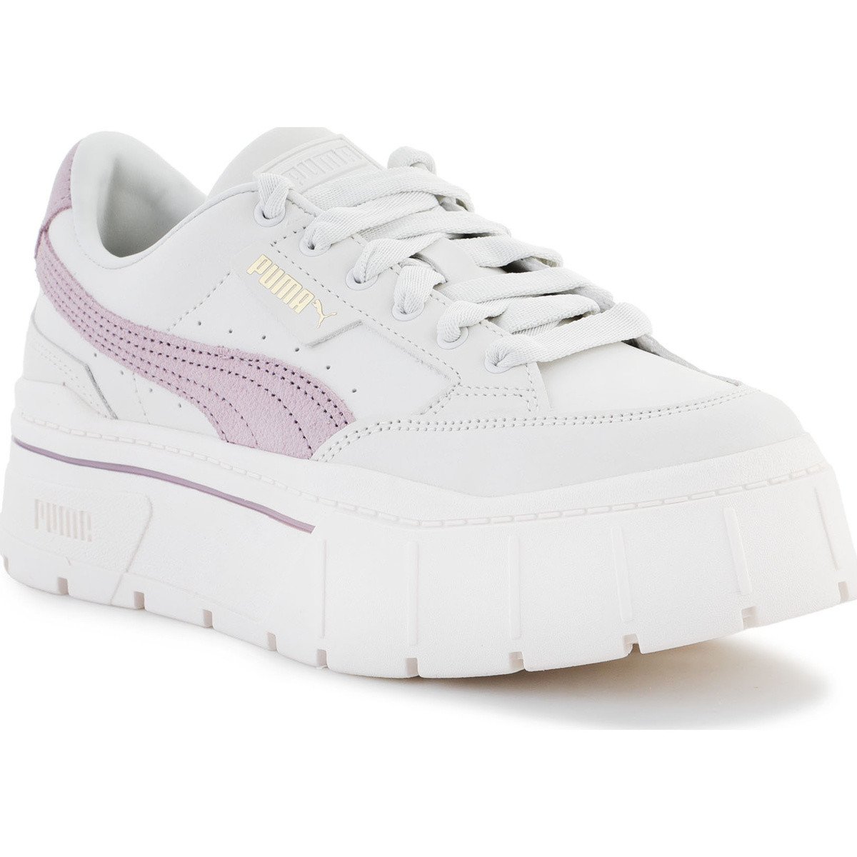 Puma  Mayze Stack Premium Whisper White Lilac 384421-01  Bílá