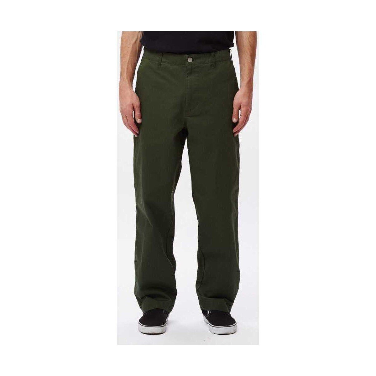 Obey  Marshal utility pant  Zelená