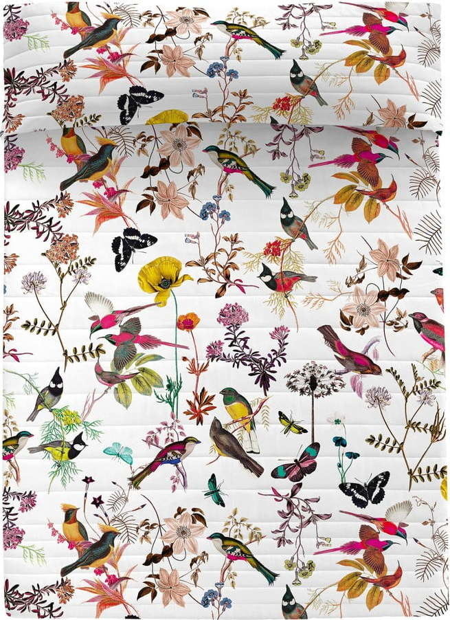 Bavlněný prošívaný povlak na peřinu 180x260 cm Birds of paradice – Happy Friday