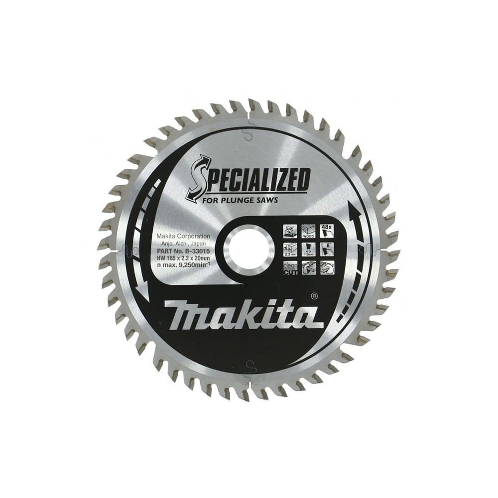 Pilový kotouč Makita 165 mm 48T B-33015