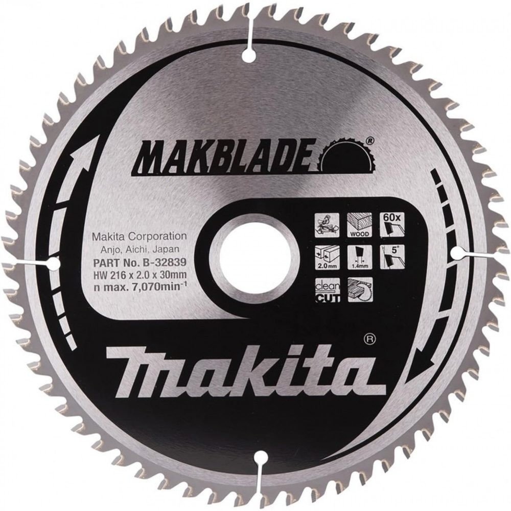 Pilový kotouč Makita MAKBLADE 216 mm 60T B-32839