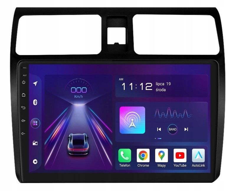 Navigace Rádio 2DIN Android Suzuki Swift IV 4 8/256 Gb Dsp Carplay Lte