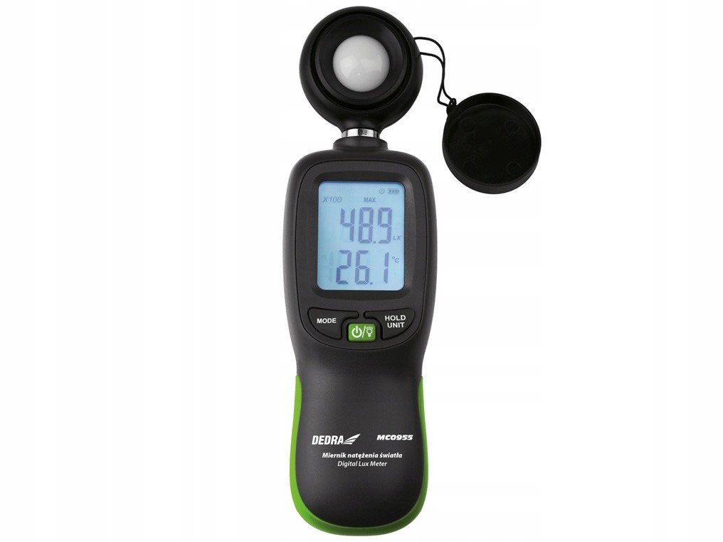 Měřič intenzity světla, luxmetr, Dedra MC0955