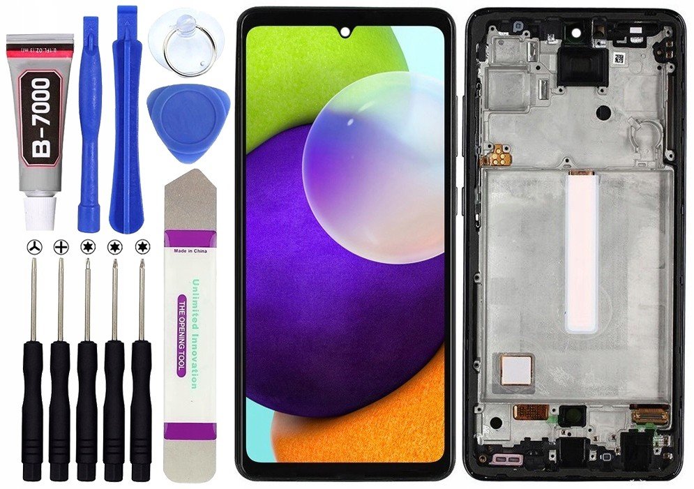 Samsung A52 4G A525 Oled LCD displej Rámeček