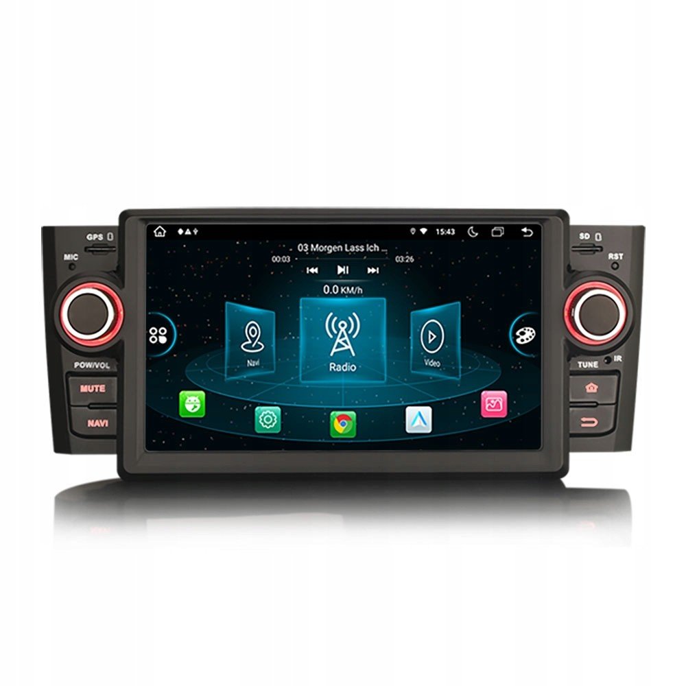 Rádio 2DIN Navigace Android Fiat Punto Linea Dsp Carplay 4/64 Gb Lte