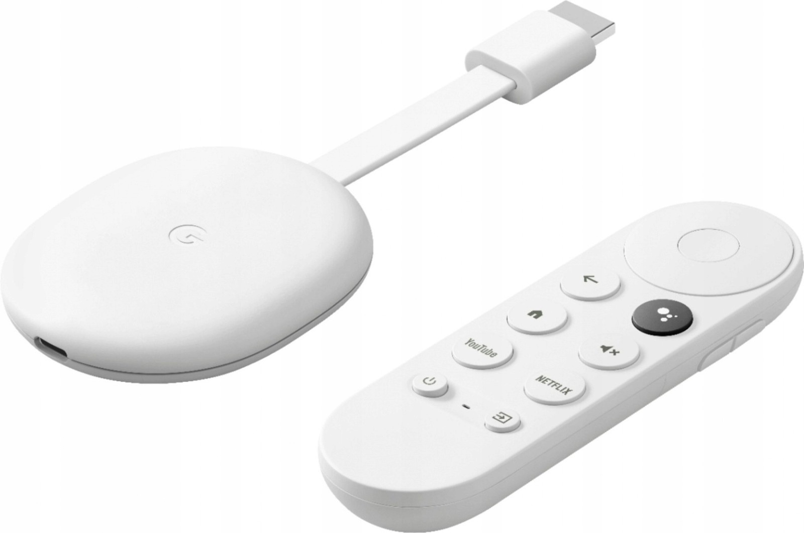 Google Přehrávač Chromecast 4 Full Hd Smart Tv cs Hdmi Dálkové Ovládání A Baterie