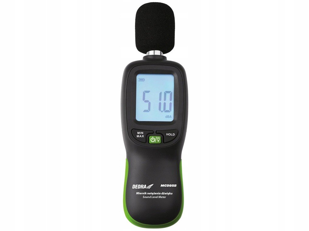 Měřič intenzity zvuku, decibelometr, sonometr Dedra MC0958