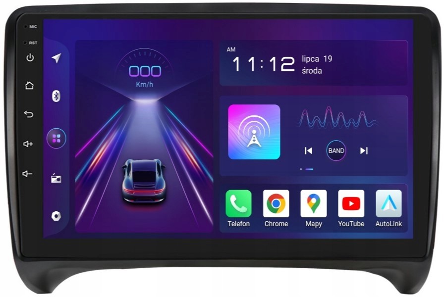 Navigace Rádio 2DIN Android Audi Tt 2 MK2 II 8/256 Gb Ds[ Carplay Lte