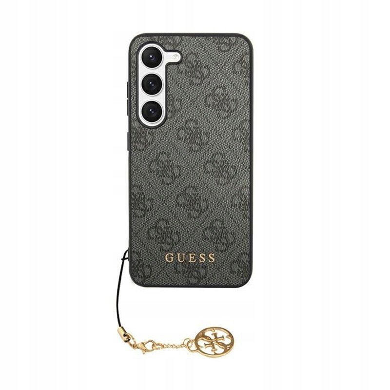 Kolekce Guess 4G Charms pouzdro na Samsung Galaxy S24+ (černé) Guess