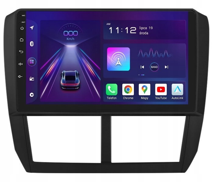 2DIN Android Subaru Forester Párty 3 III 8/256 Gb Dsp Carplay Lte
