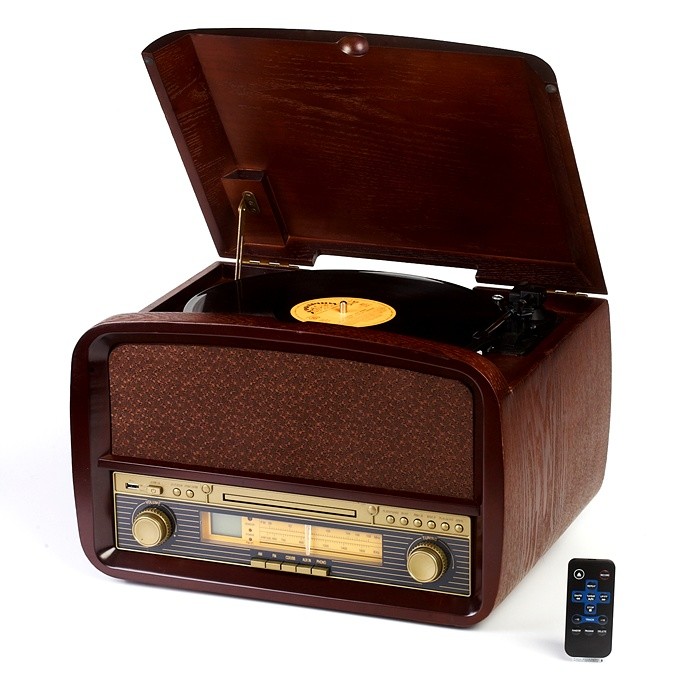 Retro gramofon Camry Cr 1112 Radio CD Usb MP3 Rip