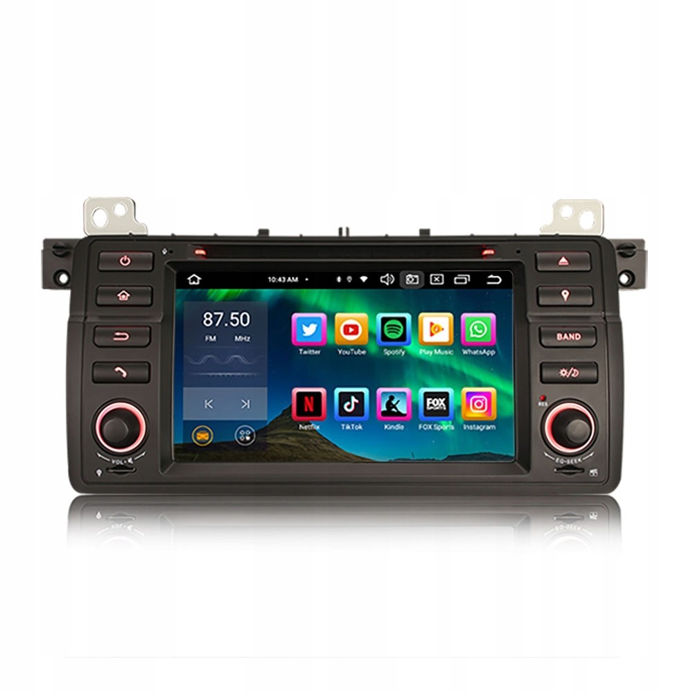 Navigace Rádio 2DIN Android Bmw 3ER E46 Rover 75 4/64 Dsp Carplay Lte