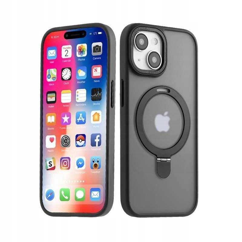 Kryt Apple Iphone 15 Plus MX Kickstand MagSafe černý