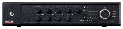Fonestar MAX-240Z Zónový zesilovač třídy D 240 W Rms Usb Fm přehrávač
