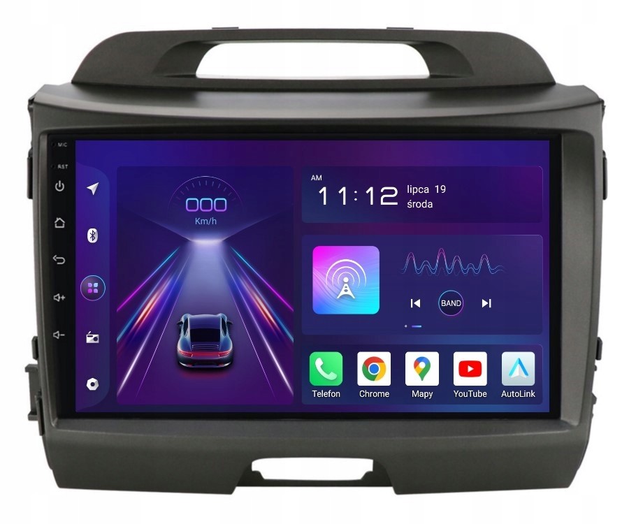 Navigace Rádio 2DIN Android Kia Sportage 3 III 8/256 Gb Dsp Carplay Lte