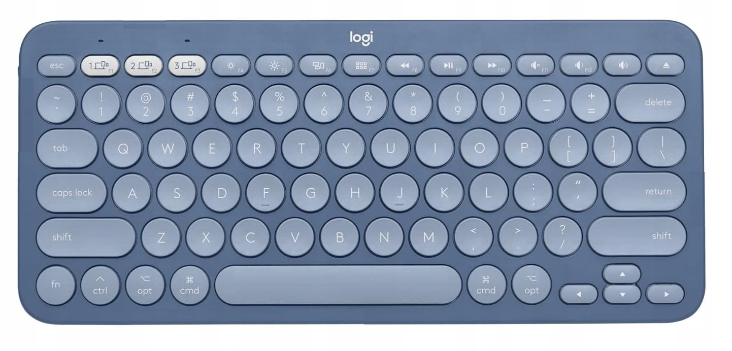 Bluetooth klávesnice Logitech K380 Pro Mac Blueberry