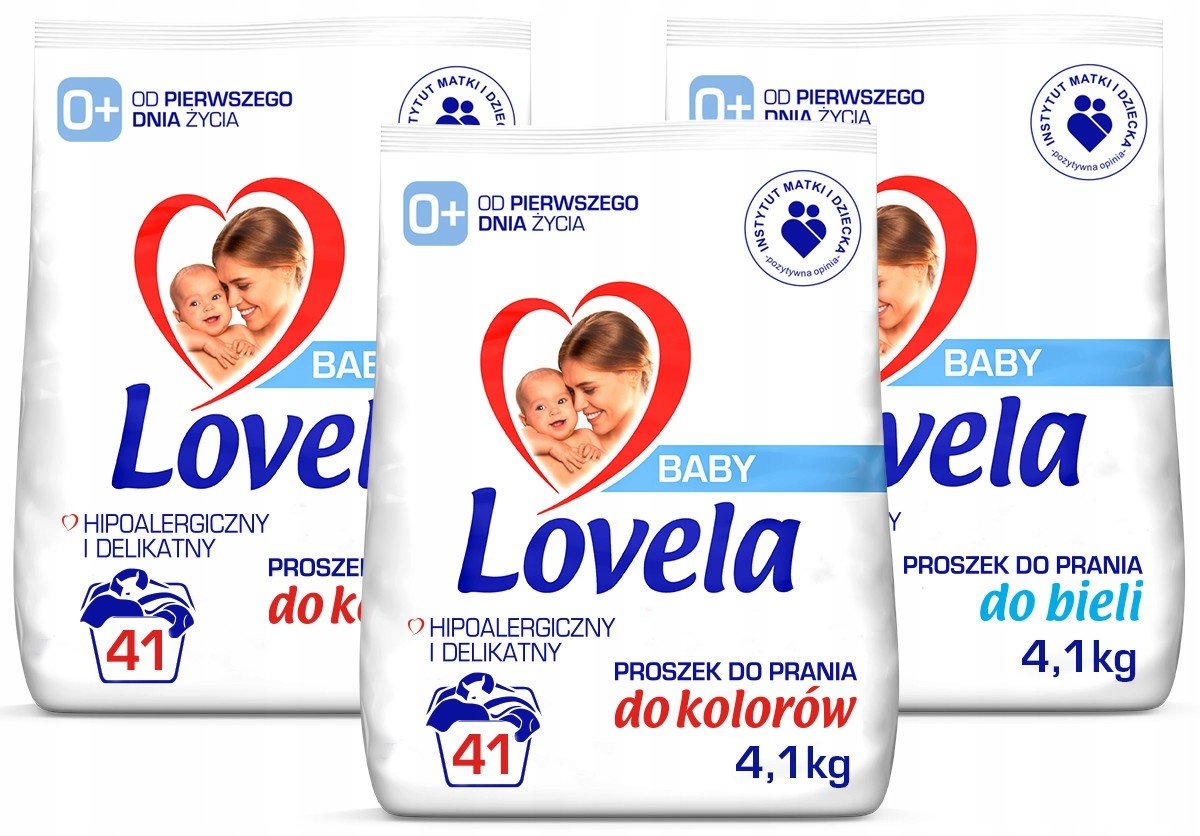 Lovela Baby Prací prášek barva bílá 12,3 kg