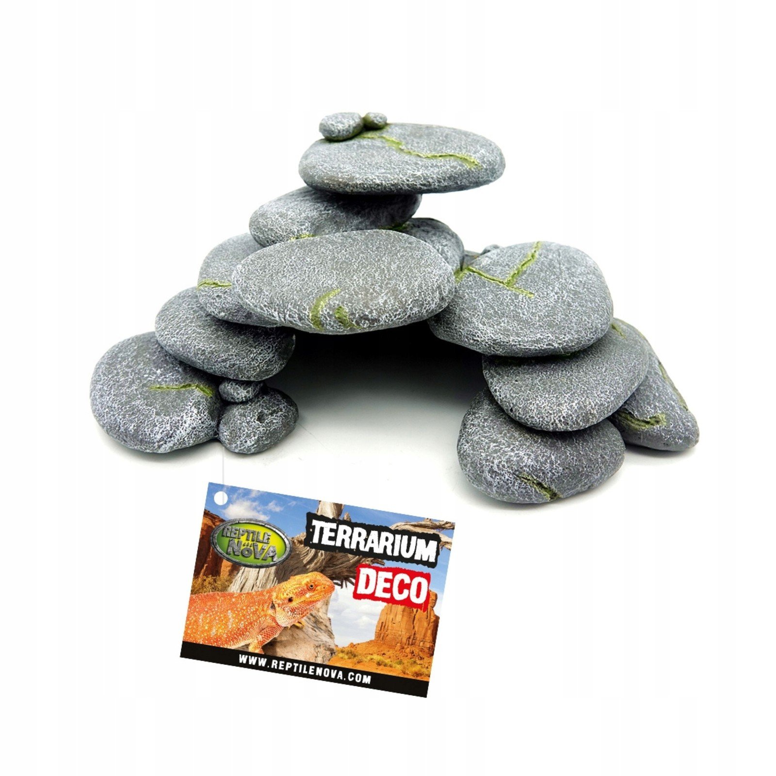 Reptile Nova Úkryt z kamenů Dekorace do terária 25x17x10cm