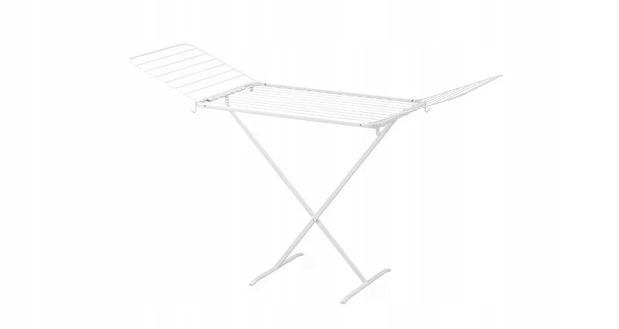 Ikea Mulig Sušák na prádlo, bílá, 173x57x103 cm