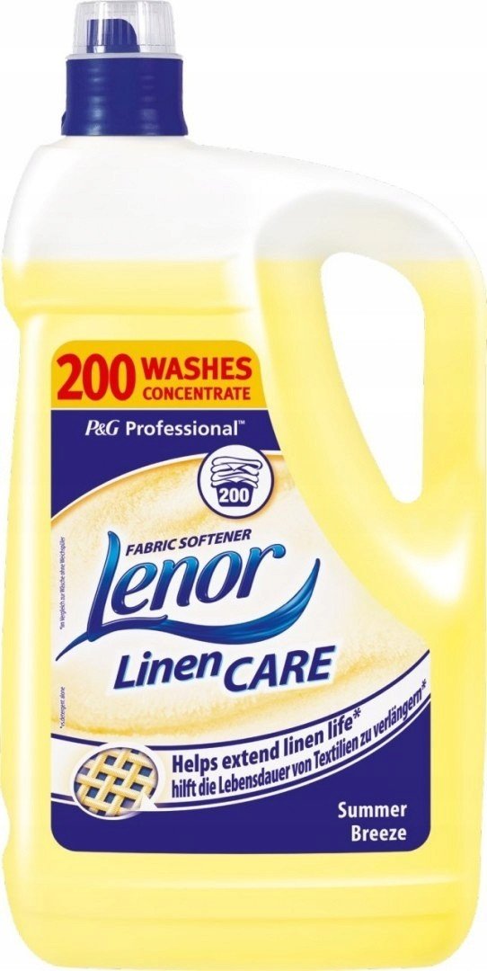 Lenor 5l aviváž 200p summer žlutá