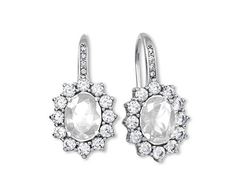 Brilio Silver Překrásné stříbrné náušnice 436 001 00478 04