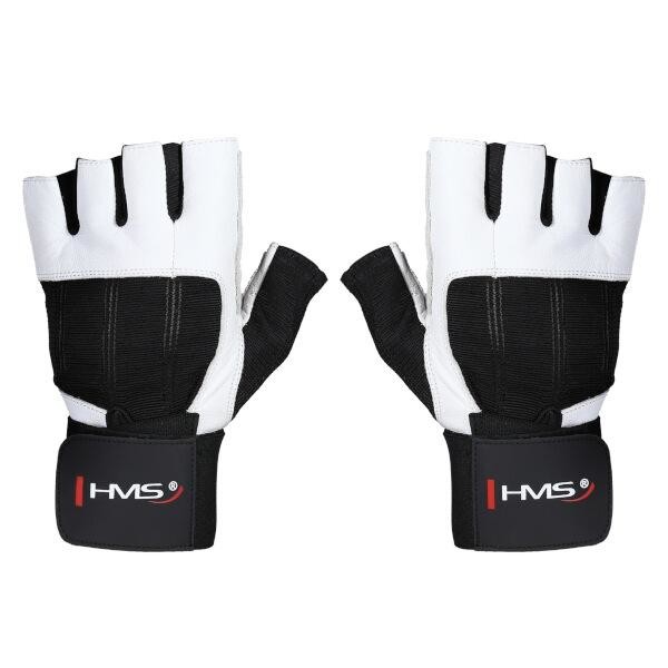 HMS Fitness rukavice RST04 bílé